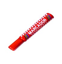 MARCADOR PERM. GRUESO PLAST. BACO ROJO E12 C288