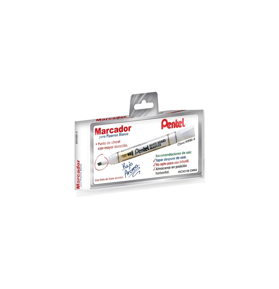 MARCADOR PPIZ. GRUESO EST.C4 MW86 PENTEL PLAST.E1 C150