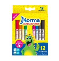 MARCADOR AGUA DELG. EST.C12 LAVABLE 544608 NORMA E12C24