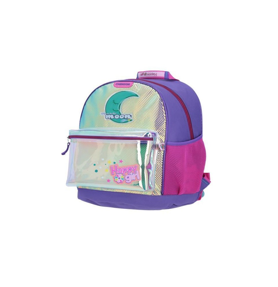 MOCHILA PRIMARIA NIÑA HAPPY HG64554-IHG65957-3 CHENSON C.24
