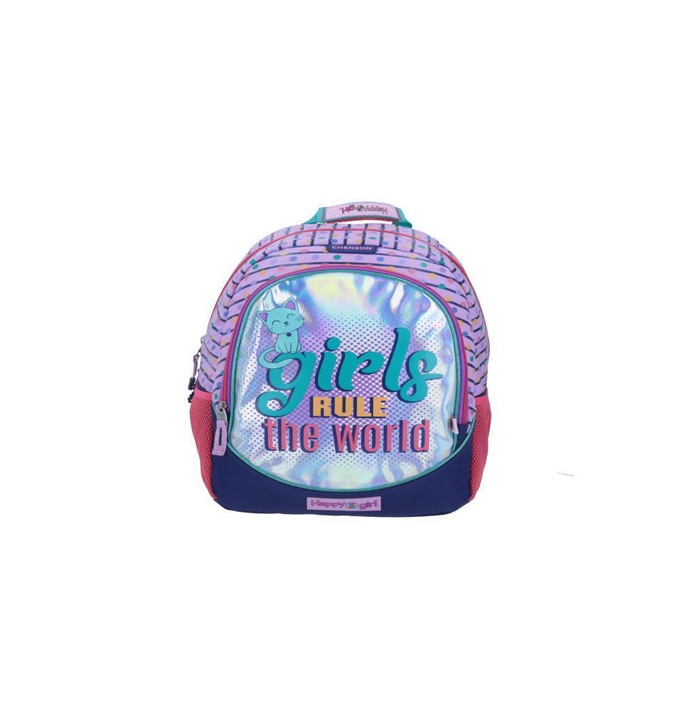 MOCHILA PRIMARIA NIÑA HAPPY HG64582-U CHENSON C24