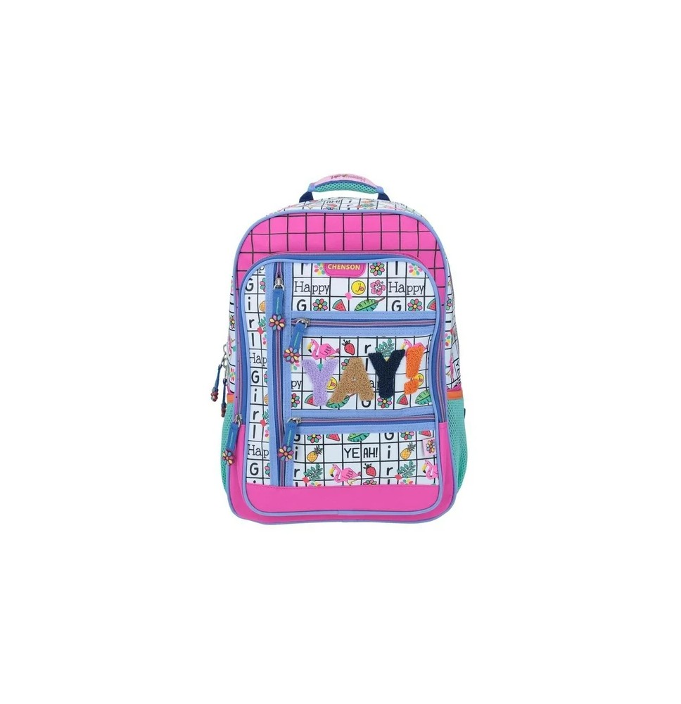 MOCHILA PRIMARIA HAPPY HG63753-PHG64687-3 CHENSON