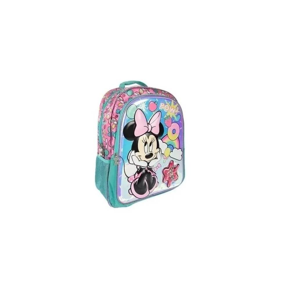 MOCHILA PRIMARIA NIÑA 3D MINNIE 174438 RUZ C.8