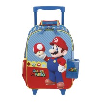 MOCHILA KINDER NIÑO RUEDAS MARIO MB65714-9MB66263-9 CHENSON