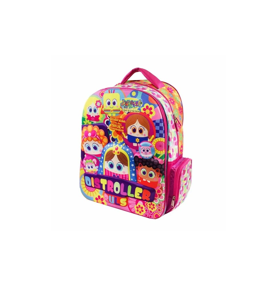 MOCHILA PRIMARIA NIÑA DISTROLLER 126808 RUZ E8