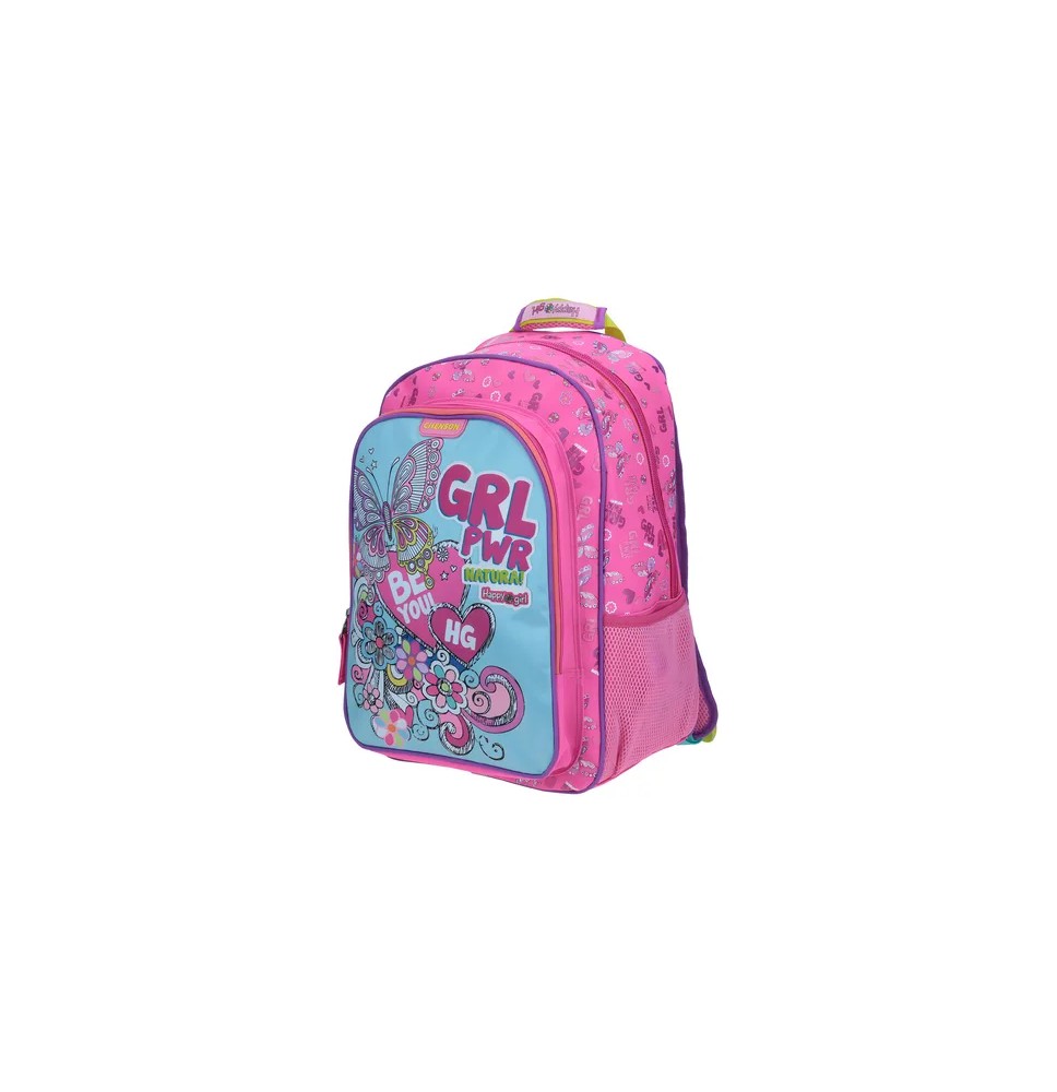 MOCHILA PRIMARIA HAPPY HG64463-9HG64704-P CHENSON