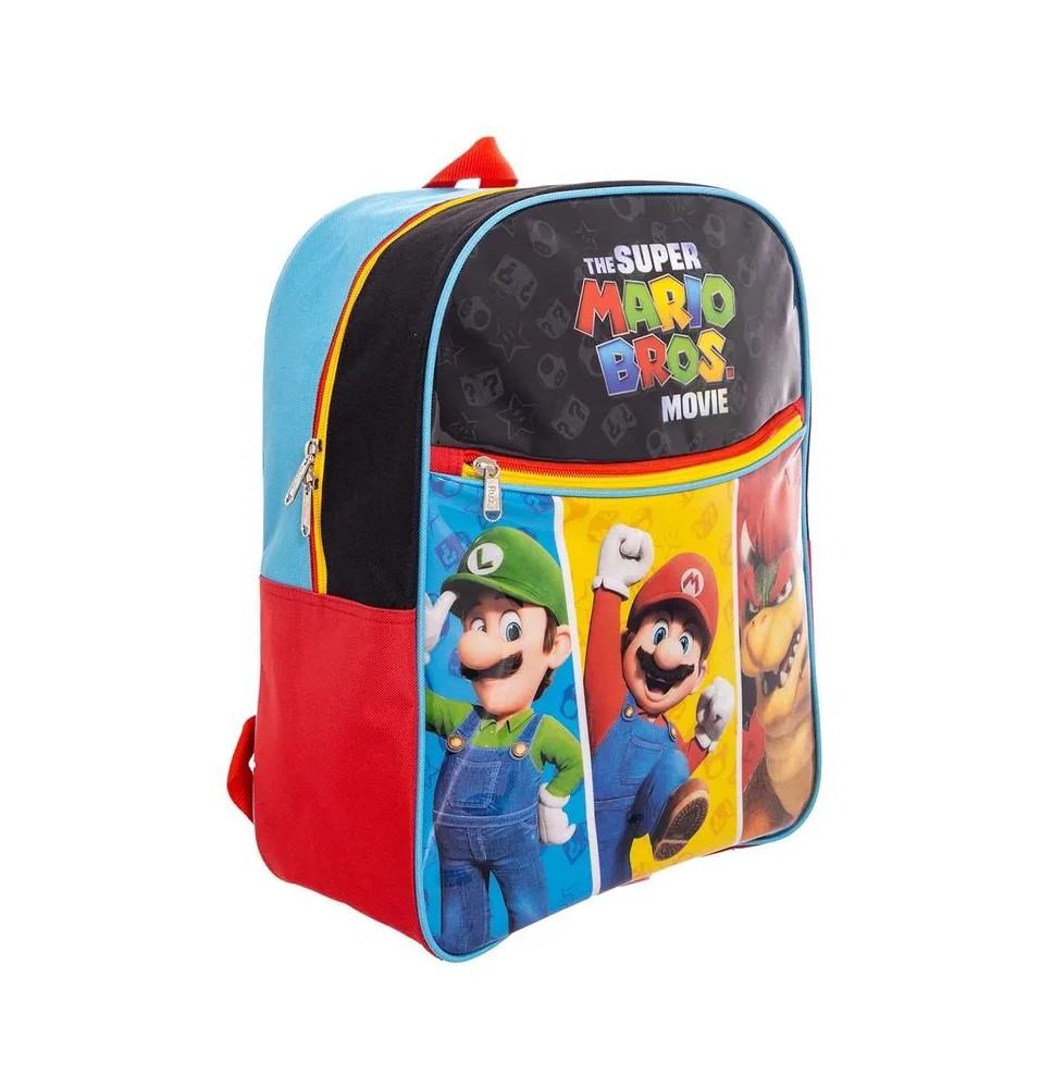 MOCHILA PRIMARIA NIÑO MARIO BROS 176895178621 RUZ C.12