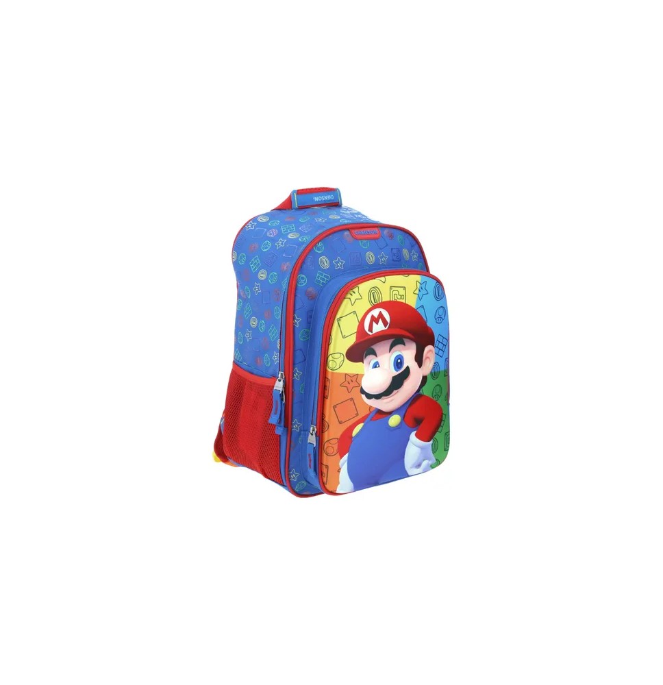 MOCHILA PRIMARIA NIÑO MARIO MB65621-9MB66306-9 CHENSON C.24