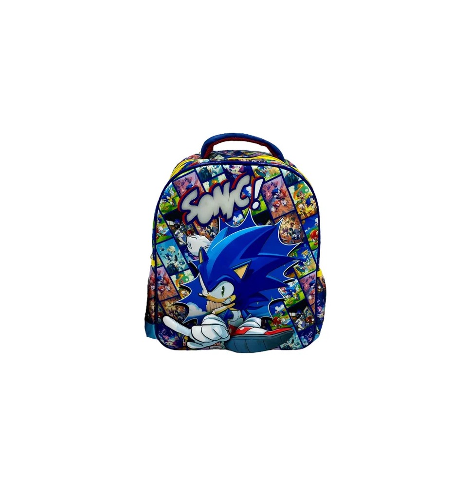 MOCHILA PRIMARIA NIÑO SONIC 174842179437 RUZ C.12