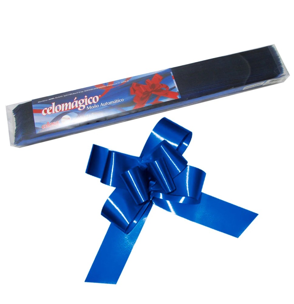 MOÑO CELOMAG. MED. AZUL REY JANEL CJ.C50 C.20