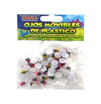 OJITOS MOVIBLES COLORES 10MM PASCUA BOL.C50PZ E.20 C.500
