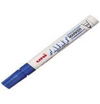 MARCADOR PERM. DELG. UNI-PAINT PX20 PRED. AZUL E12 C144