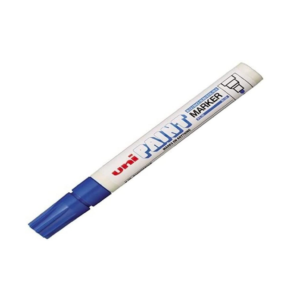MARCADOR PERM. DELG. UNI-PAINT PX20 PRED. AZUL E12 C144