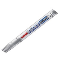 MARCADOR PERM. DELG. UNI-PAINT PX20 PRED. PLATA E12C144
