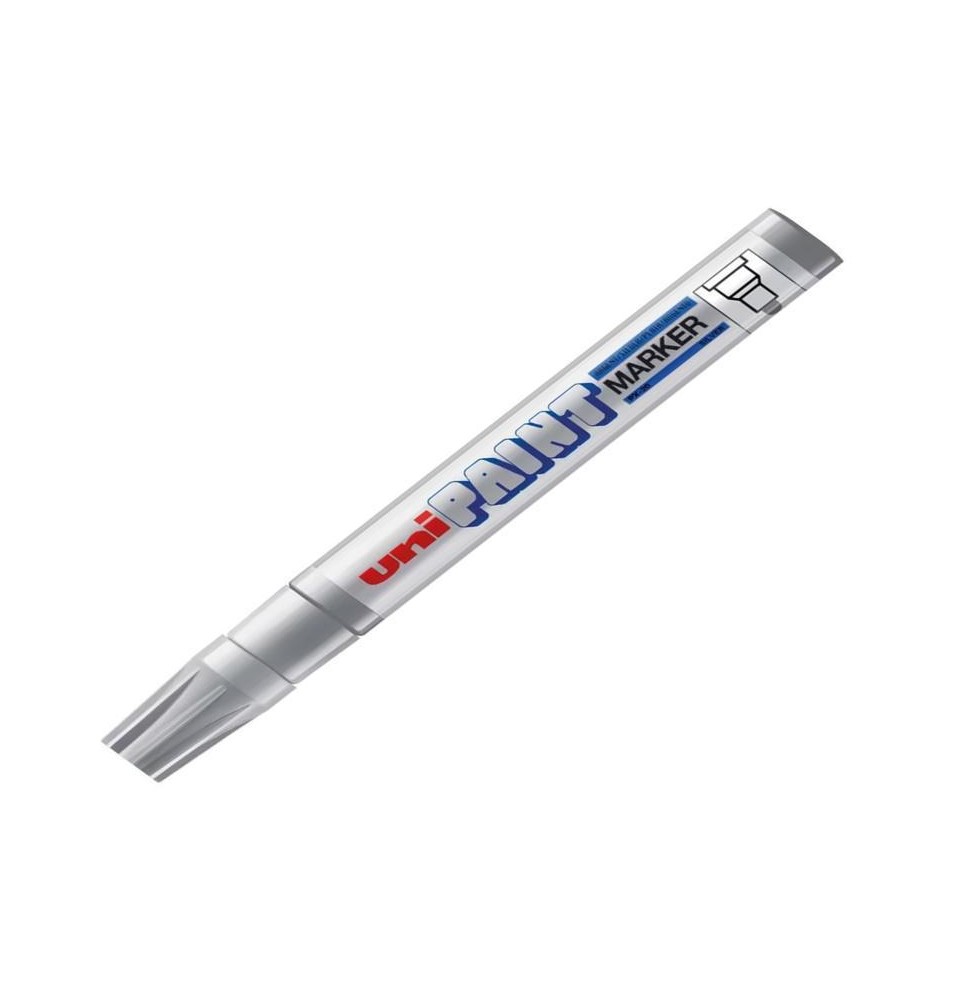 MARCADOR PERM. DELG. UNI-PAINT PX20 PRED. PLATA E12C144