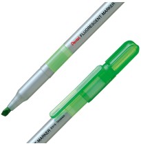 RESALTADOR DELG. S515K PENTEL VERDE E.12 C.888