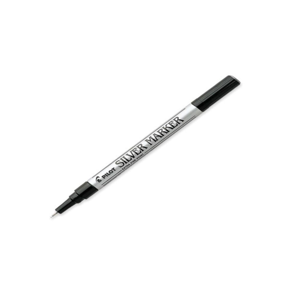 MARCADOR PERM. DELG. SILVER MARKER PILOT P.XF. PTA.12