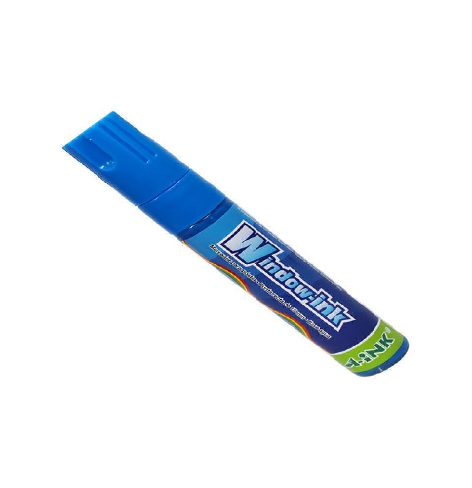 MARCADOR PVIDRIO EX. GRUESO WINDOW-INK AZUL12360