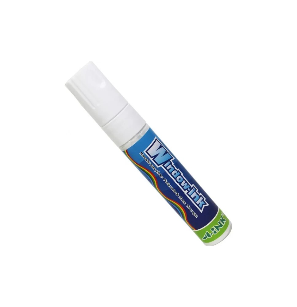 MARCADOR PVIDRIO EX. GRUESO WINDOW-INK BLANCO12360