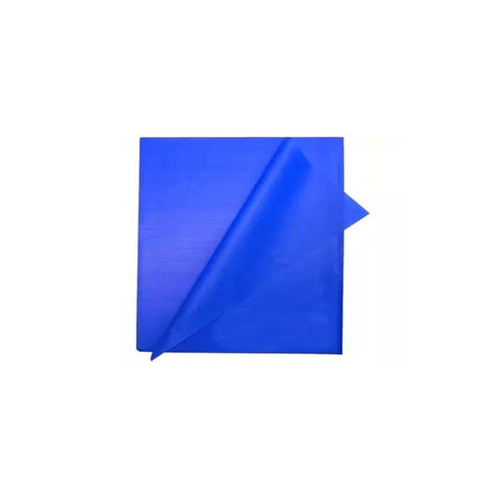 PAPEL CHINA 50X75 CM. AZUL FUERTE E.100 C.1000