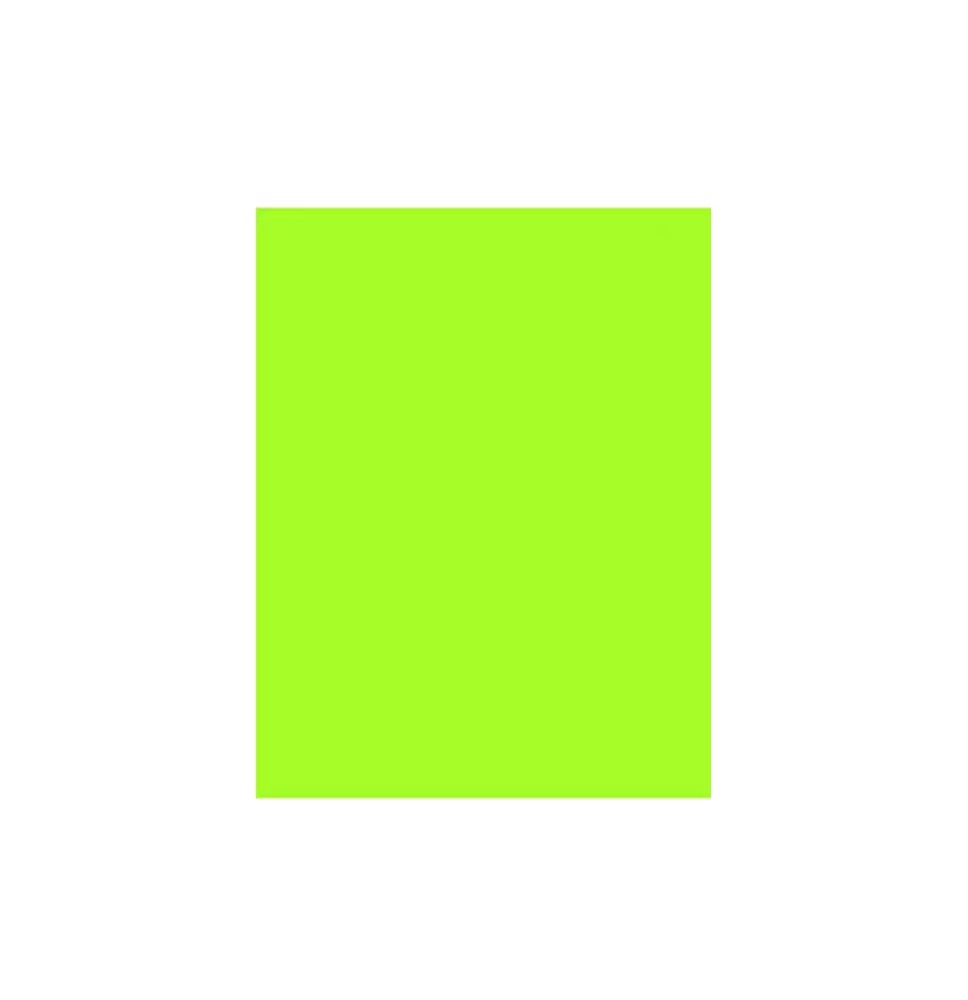 PAPEL BOND FLUOR. CTA. VERDE-ELEC.GREEN 75G. E.500C.5000