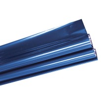 PAPEL MET. GOFRADO AZUL E.10 C.100