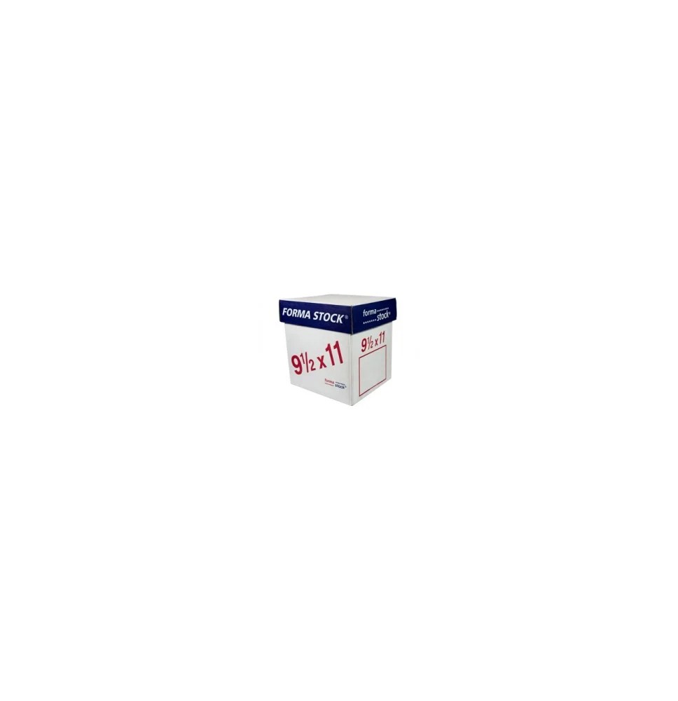 PAPEL STOCK 9.5X11 2T FORMA STOCK TB0007 C1500 JG. BCO1