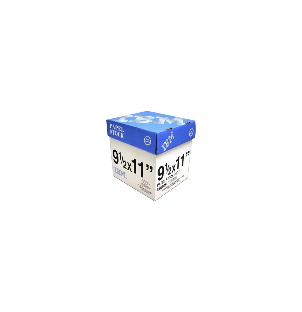 PAPEL STOCK 9.5X11 3T FORMA STOCK TB0008 C1000 JG. BCO 1