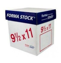 PAPEL STOCK 9.5X11 4T FORMA STOCK TB0009 C750 JG. BCO 1