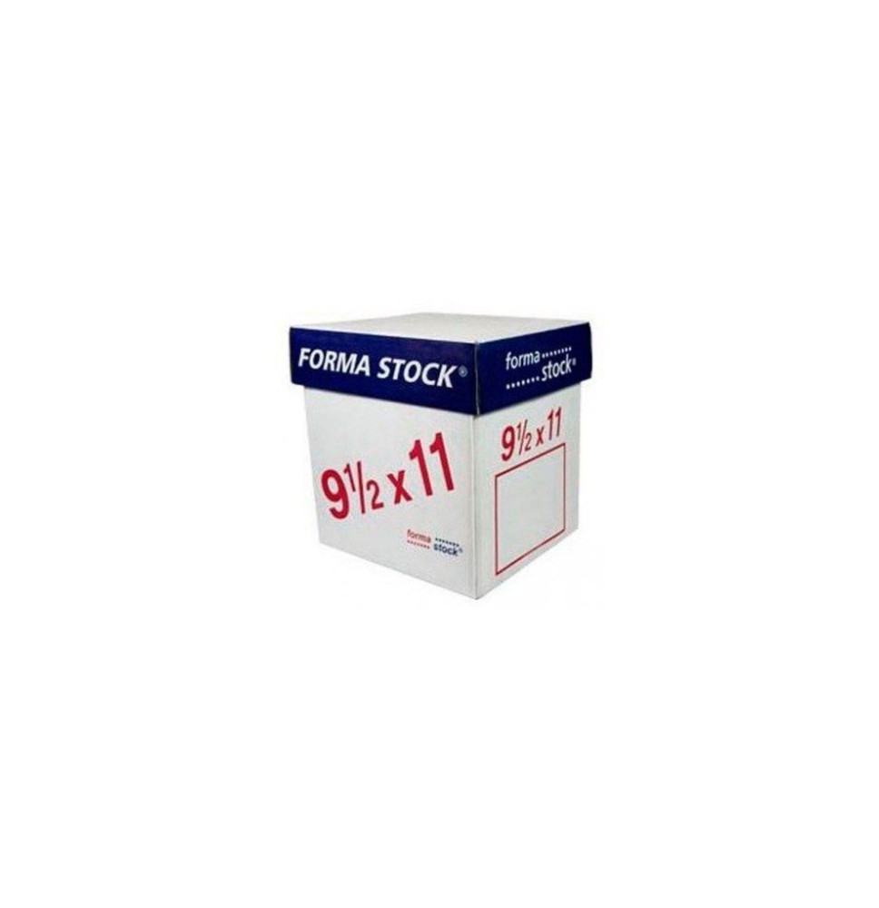 PAPEL STOCK 9.5X11 4T FORMA STOCK TB0009 C750 JG. BCO 1