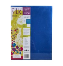 PAPEL SILK CTA. 130G. 1C. AZUL TURQUESA PAQ.C100H.