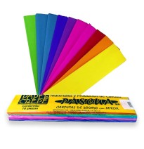 PAPEL CREPE PASCUA 200X50CM. PAQ.C10 MIX. COL. SURT. C20