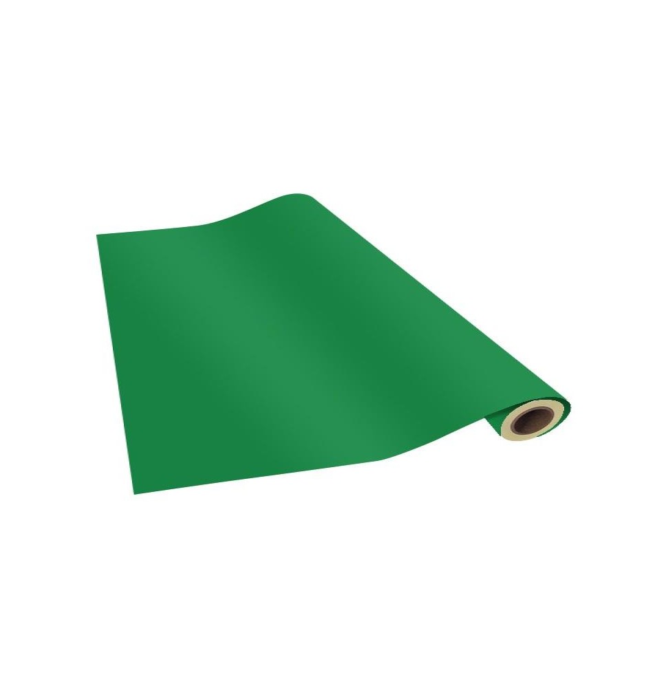 PAPEL AMERICA ROLLO 0.7X25M VERDE BANDERA 80G 441 C.15