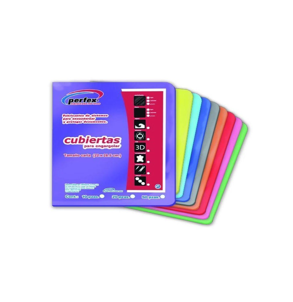 CUBIERTA CTA. AQUA COL.SURT PAQ.C25 JGS.E.10
