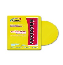 CUBIERTA CTA. LISA BIPOL AMARILLO 14P. E.25 C.250