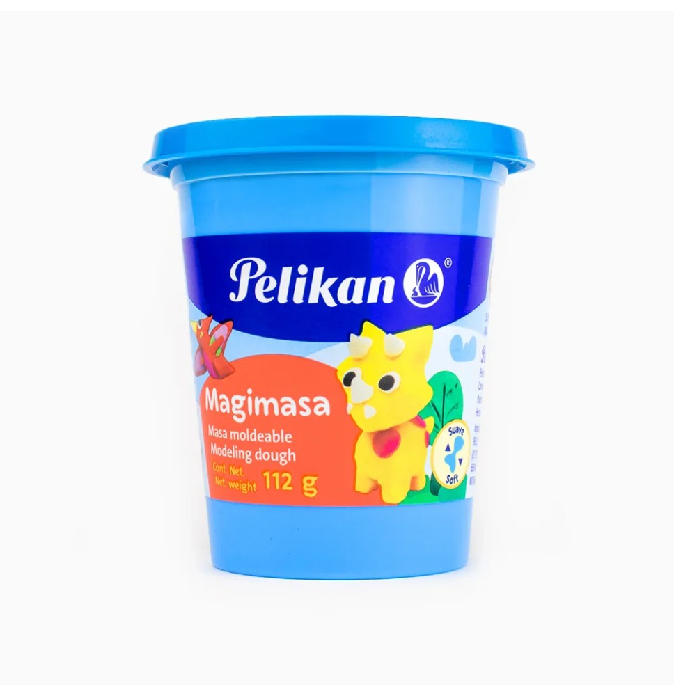 PASTA PMODELAR MAGIMASA PELIKAN 112G. AZUL C.18