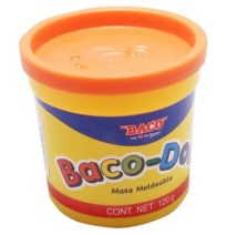 PASTA PMODELAR BACO-DOH. NARANJA FLUOR. C.20
