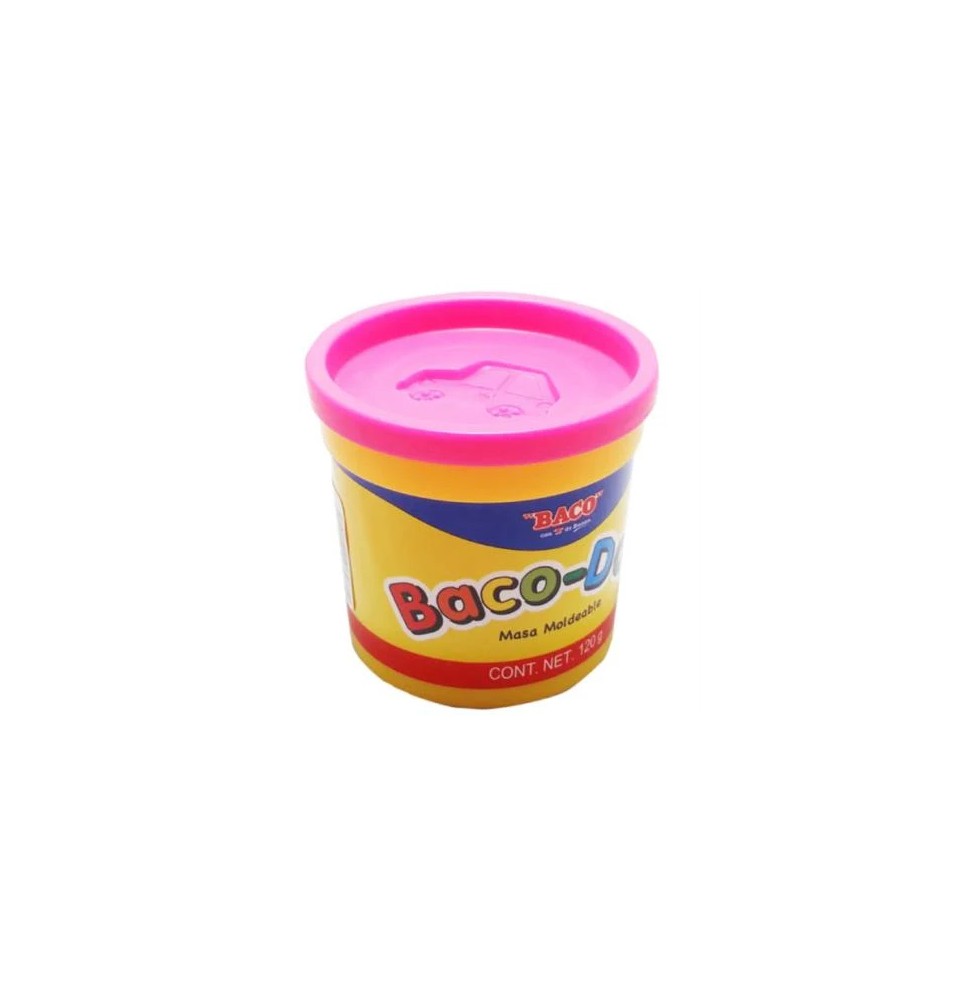 PASTA PMODELAR BACO-DOH. ROSA FLUOR. C.20