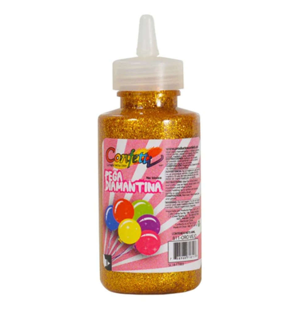 PEGAMENTO CDIAM. 60ML. CONFETTI ORO E.12 C.288