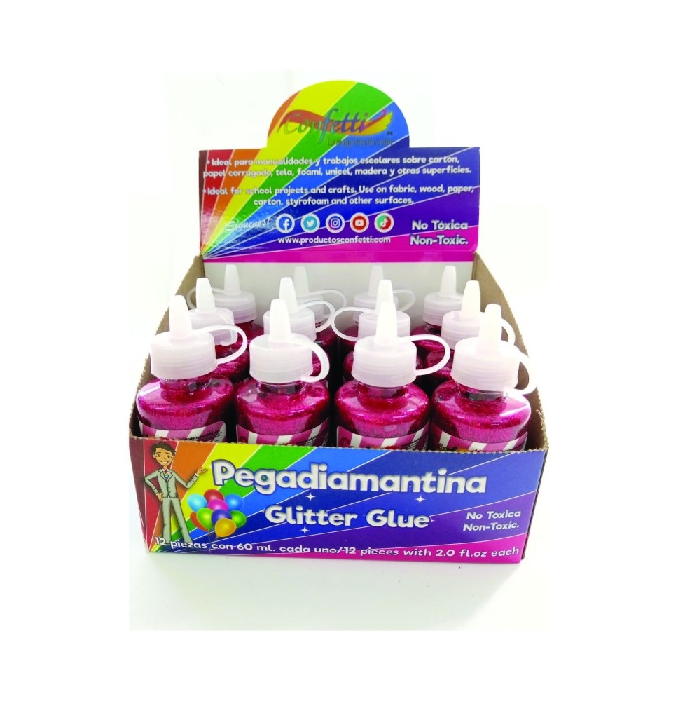 PEGAMENTO CDIAM. 60ML. CONFETTI FIUSHA E.12 C.288