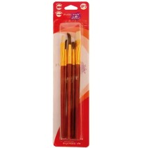 PINCEL PLANO P.PONY BL.C6 PZ.SURT.RODIN POLICRAFTJP7 C24