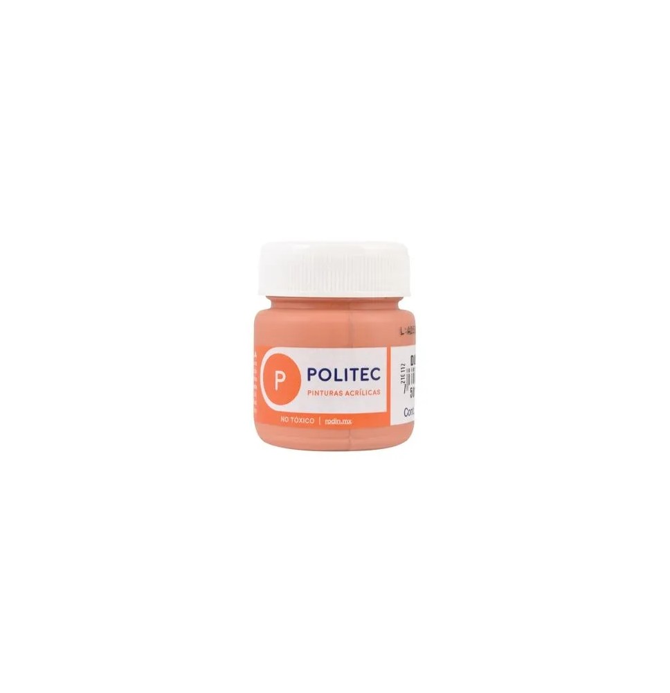 PINTURA ACRILICA POLITEC 30ML. DURAZNO 331 E15 C90