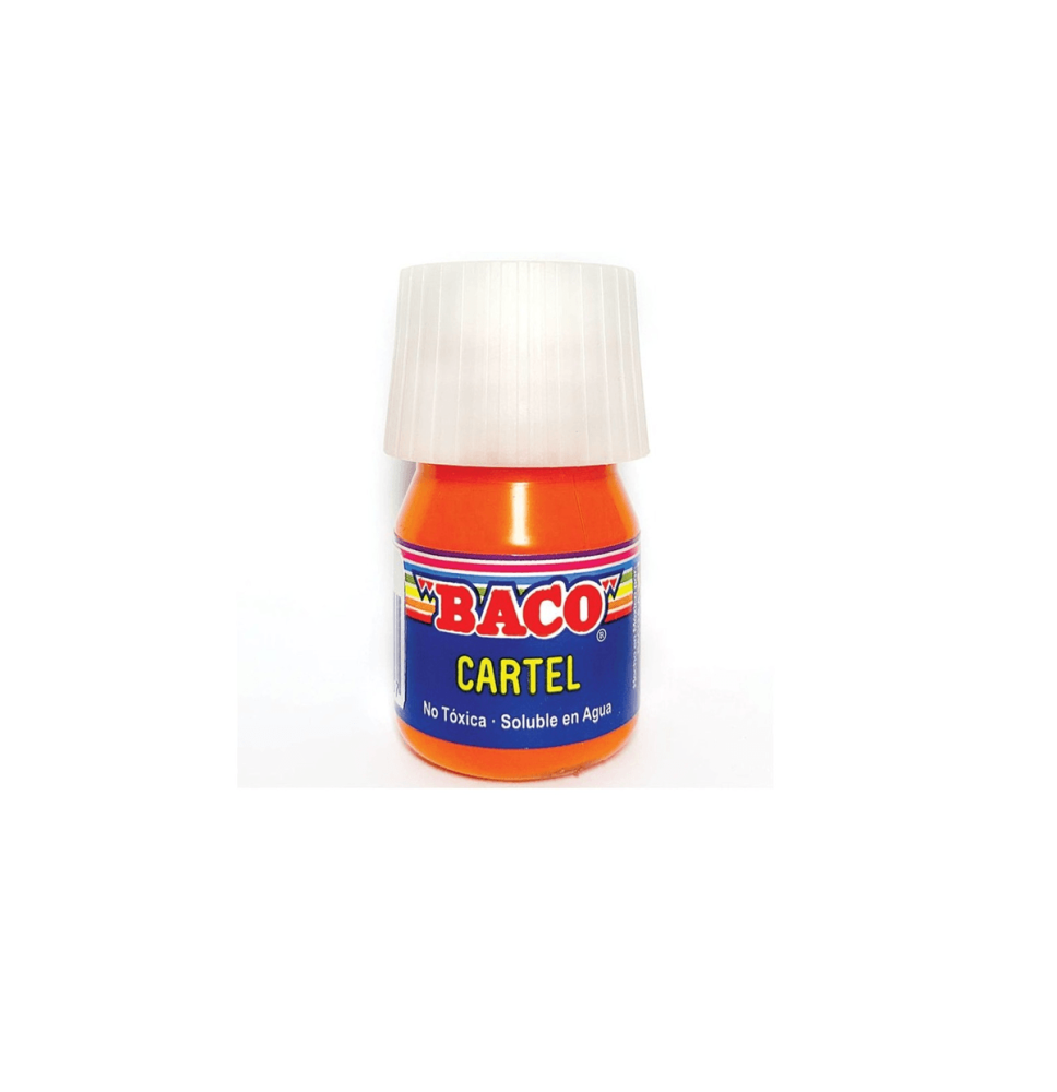 PINTURA CARTEL BACO 53 20ML.ROJO NJA. E.10 C.200