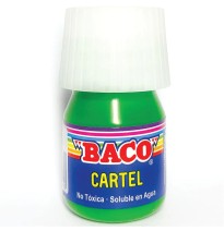 PINTURA CARTEL BACO 62 20ML.VDE.AMARILLO E.10 C.200
