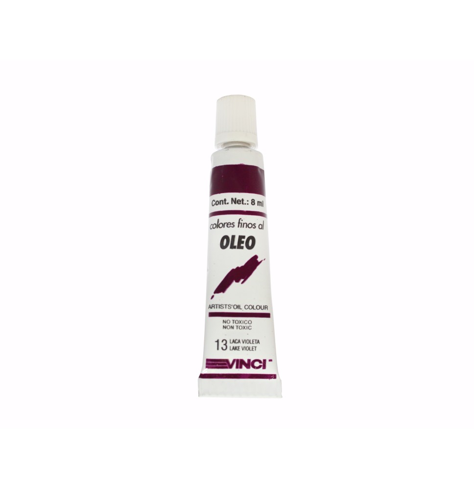 PINTURA OLEO 13 VINCI TUBO 8ML.LACA VIOLETA E4 C60