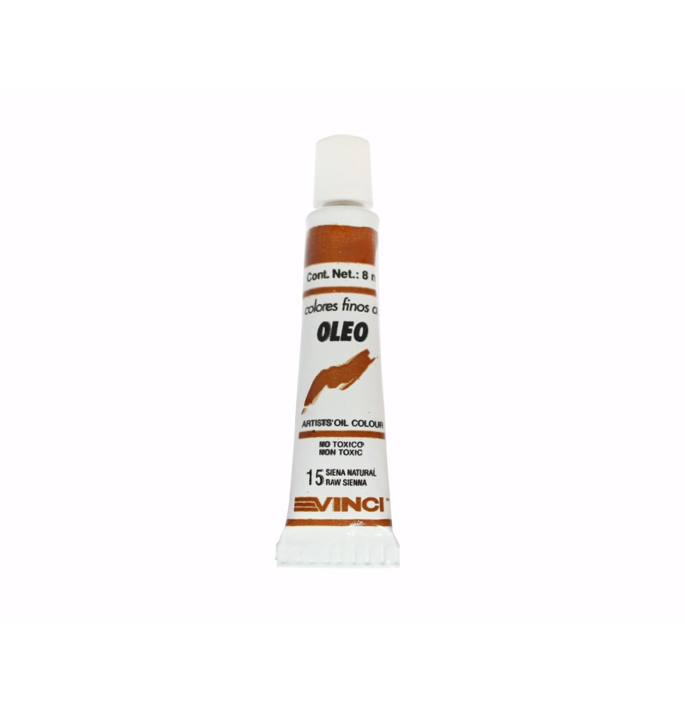 PINTURA OLEO 15 VINCI TUBO 8ML.SIENA NATURAL E4 C60