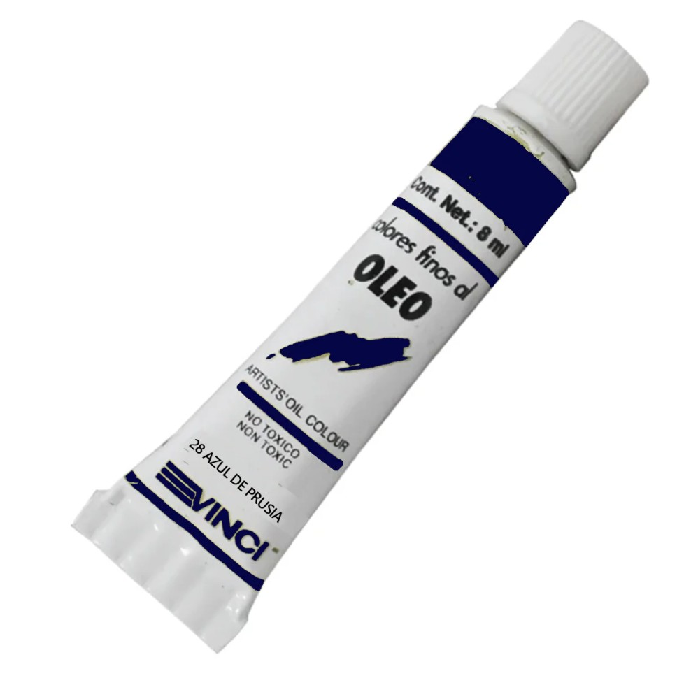 PINTURA OLEO 28 VINCI TUBO.8ML.AZUL PRUSIA E.4 C60