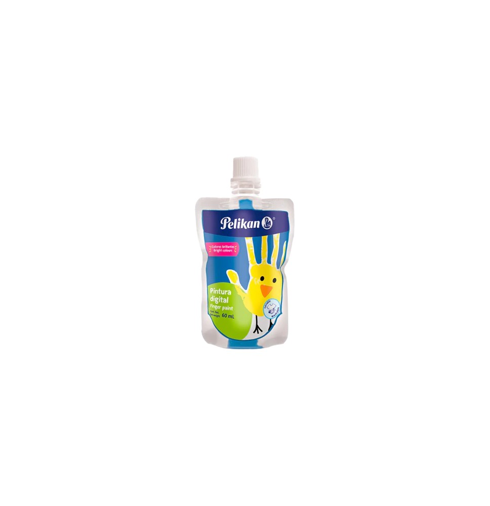 PINTURA DIGITAL PELIKAN 60ML. AZUL C60