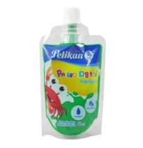 PINTURA DIGITAL PELIKAN 60ML. VERDE C60