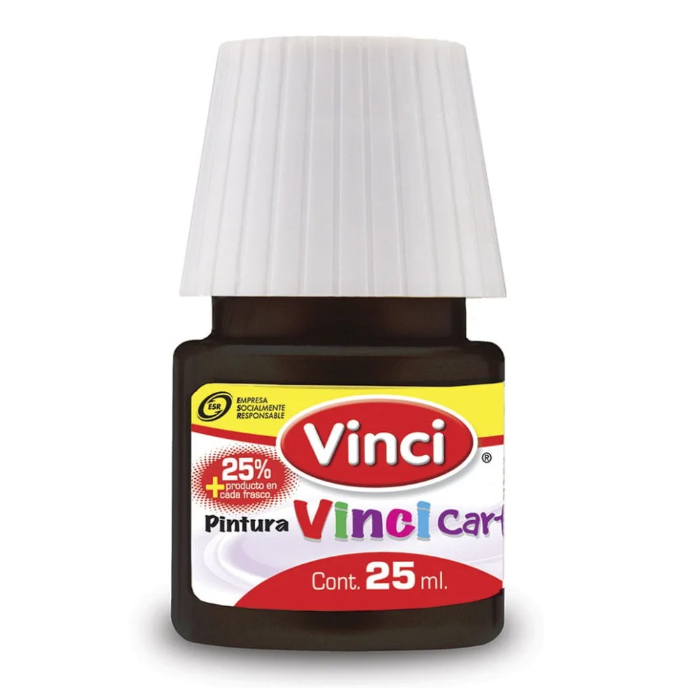 PINTURA CARTEL 57A VINCI 25ML.CAFE E.10 C.200